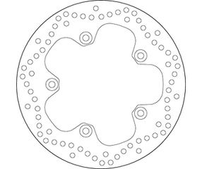 Δισκόπλακα SBS/5068 276X136X5,0X5X10,5 Πισ. GS1200R13-17