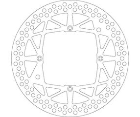 Δισκόπλακα SBS/5109 260X120X3,0X4X6,5 Εμπρ. HUSQVARNA