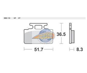 ΤΑΚΑΚΙΑ SBS 110HF FA151 MIO50-100