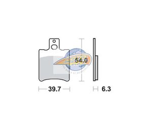 ΤΑΚΑΚΙΑ SBS 114HF FA206 SCOOTER 50-124CCM
