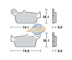 ΤΑΚΑΚΙΑ SBS 121HF FA131/3 SCOOTER 50-124CCM