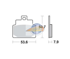 ΤΑΚΑΚΙΑ SBS 153HF FA301 SCOOTER 50-125CCM