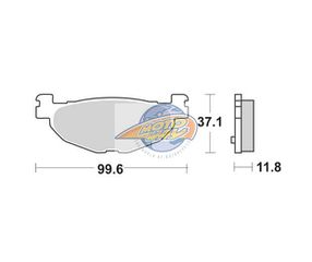 ΤΑΚΑΚΙΑ SBS 185HF FA408 SCOOTER 50-124CCM