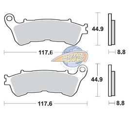 ΤΑΚΑΚΙΑ SBS 192HF FA388 SCOOTER 50-124CCM