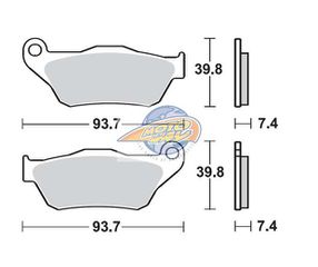 ΤΑΚΑΚΙΑ SBS 194HF FA430 SCOOTER 50-124CCM