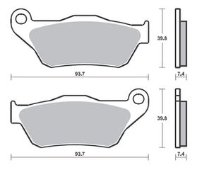 ΤΑΚΑΚΙΑ SBS 194HM FA430 SCOOTER 50-124CCM