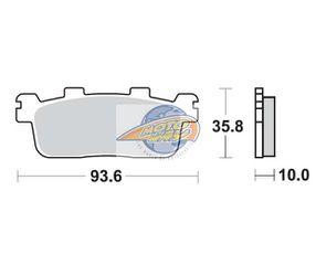 ΤΑΚΑΚΙΑ SBS 195HF FA607 SCOOTER 50-124CCM