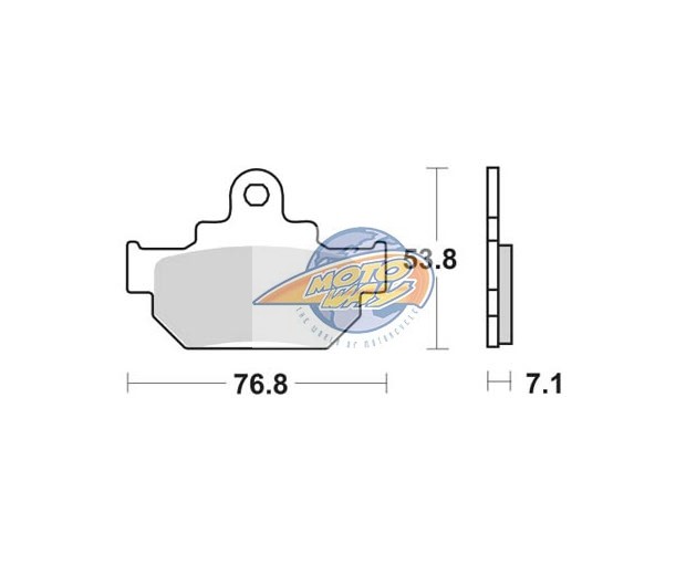 ΤΑΚΑΚΙΑ SBS 581HF FA106 STD FR/RR