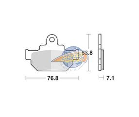 ΤΑΚΑΚΙΑ SBS 581HF FA106 STD FR/RR