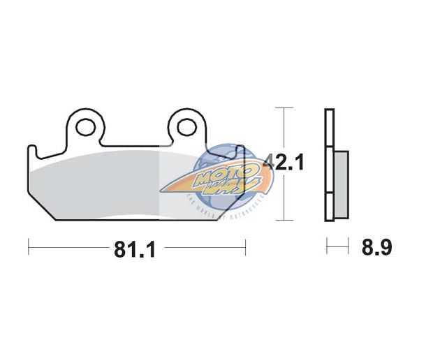 ΤΑΚΑΚΙΑ SBS 593HF FA121 STD FR/RR