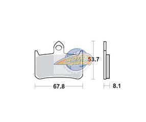 ΤΑΚΑΚΙΑ SBS 622HF FA187 STD FR/RR