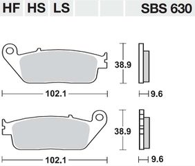 ΤΑΚΑΚΙΑ SBS 630LS FA196 RR