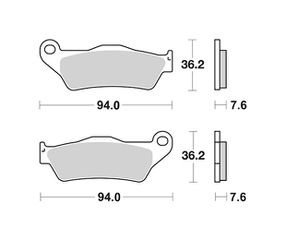 ΤΑΚΑΚΙΑ SBS 671HS FA181 FR/RR