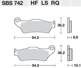 ΤΑΚΑΚΙΑ SBS 742LS FA363 RR