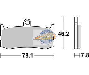 ΤΑΚΑΚΙΑ SBS 864DC FA491 DUAL CARBON