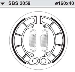 Σιαγώνες SBS 2059/H321 STEED/SHADOW 400/600,CX500