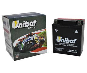 Μπαταρία UNIBAT CBTX7L-BS  (YTX7L-BS) -+ με Υγρά CCA85