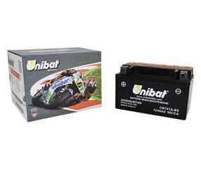 Μπαταρία UNIBAT CBTX7A-BS  (YTX7A-BS) +- με Υγρά CCA90