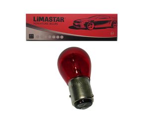 Λάμπα 12V LIMASTAR  PR21/5W BAW15D  Κοκκιν. STOP (E4) PIAGGIO MDLS