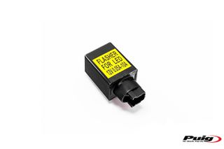 Φλασέρ PUIG 5180N Μαύρο 4PIN για LED Φλας UNIVERSAL