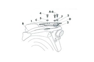 Αξεσουάρ SHAD S0F67T TOP MASTER SUZUKI FREEWIND XF 650  97-03