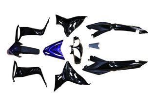 Κουστούμια 2χρωμα Μπλέ/Μαύρο (10τμχ) MODENAS/GT135