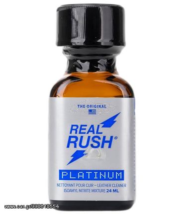 Poppers Leather Cleaners REAL RUSH PLATINUM 24ml