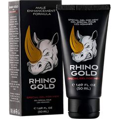 Φυσική Κρέμα Μεγέθυνσης Πέους - Rhino Gold Special Intimate Gel for Men 50ml