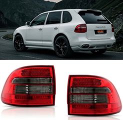 ΦΑΝΑΡΙΑ ΠΙΣΩ LED Taillights PORSCHE Cayenne (2003-2007) Red/Smoke