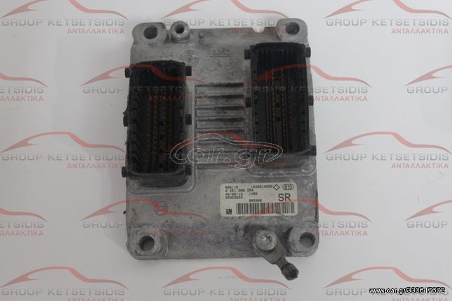 OPEL AGILA A ECU - ΕΓΚΕΦΑΛΟΣ ( 1039S10568 / 0261208254 / 55352623 / SR )