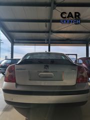 Volkswagen Passat 3BG Αεροτομή πορτμπαγκάζ-thumb-6