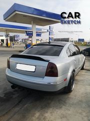Volkswagen Passat 3BG Αεροτομή πορτμπαγκάζ-thumb-3