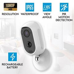 Καμερες μπαταριας 1080P WIFI Battery IP Camera 2MP Rechargeable