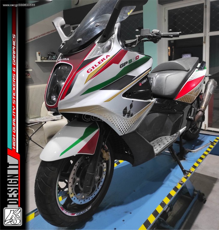 GILERA GP 800 - FULL STICKER KIT