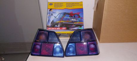 VW GOLF II (84-91) HELLA REAR LIGHTS BLUE