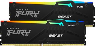 Kingston Ram 32GB 5600MT DDR5 Kit2 Fury Beast Rgb - (KF556C40BBAK2-32)