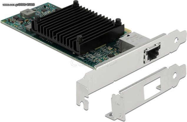 DeLock κάρτα επέκτασης Pcie x8 σε RJ45, 10 Gbps, Low Profile - (88511)