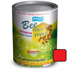 ΧΡΩΜΑ ΚΥΨΕλΩΝ BEEHIVE 0,75lt MATT-Κόκκινο