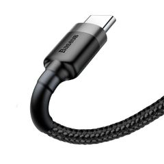 Baseus CAFULE TYPE-C CABLE 300CM GRAY/BLACK-thumb-1