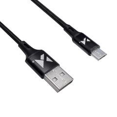 Wozinsky cable USB - microUSB 2,4A 1m black (WUC-M1B)-thumb-2