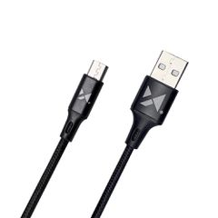 Wozinsky cable USB - microUSB 2,4A 1m black (WUC-M1B)-thumb-1