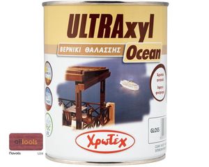 ULTRAXYL OCEAN Βερνίκι θαλάσσης Ξύλου gloss Πανσές U28 χρωτεχ 0,75lt