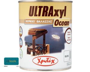 ULTRAXYL OCEAN Βερνίκι θαλάσσης Ξύλου gloss Ιόνιο U35 χρωτεχ 0,75lt