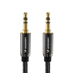 Wozinsky universal mini jack cable 2x AUX cable 2 m black-thumb-2