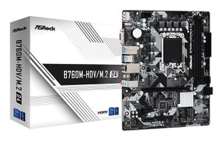 Asrock B760M-HDV/M.2 D4 Intel B760 LGA 1700 micro ATX