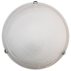 CCC 1702-40 WH ΠΛΑΦΟΝΙΕΡΑ ΛΕΥΚΟ ΓΥΑΛΙ ΑΛΑΒΑΣΤΡΟ 3XE27 ARlight 0063045