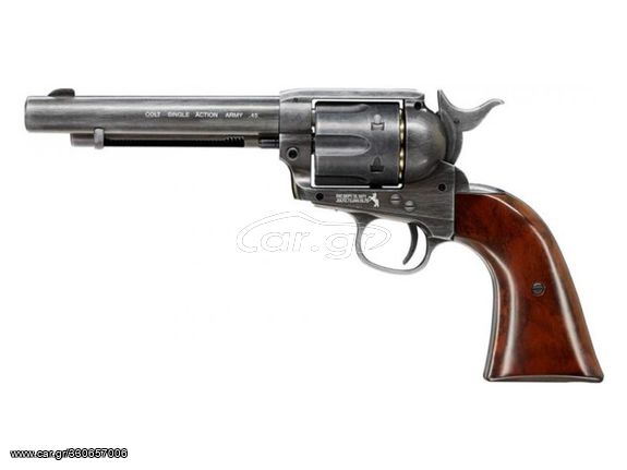 Αεροβόλο Περίστροφο UMAREX Colt SAA 45 – 5.5″ Antique Pellet 4.5mm (5.8320) 