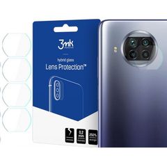 Γυαλί Προστασίας 3MK Camera Lens Xiaomi Mi 10T Lite Full Cover Tempered Glass 7H AntiCrash / AntiShock (4τμχ)