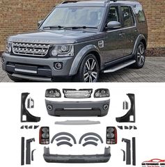 Complete Conversion Body Kit Land Rover Discovery 3 L319 (2004-2009) to Discovery 4 Facelift