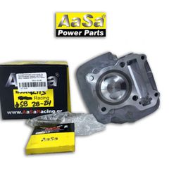 ΚΥΛΙΝΔΡΟΠΙΣΤΟΝΟ ΣΕΤ AASA YAMAHA CRYPTON R 115 - T 110 ΓΙΑ 28-24 ΒΑΛΒΙΔΕΣ 59MM